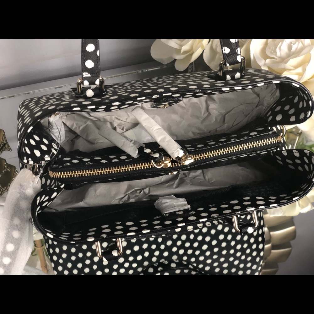 Kate Spade Evangelie Laurel Way Printed Satchel - Picture 7 of 8